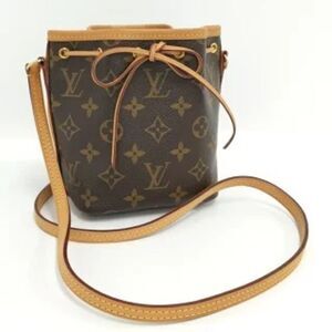 Louis Vuitton Nano Noe Monogram Shoulder Bag